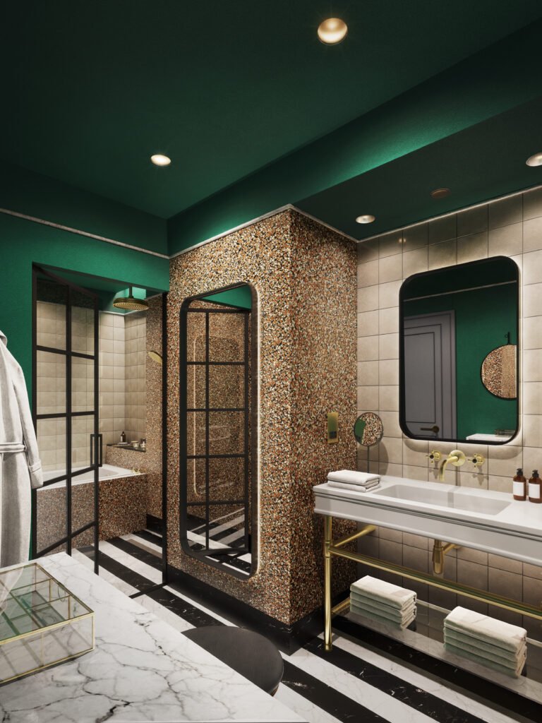 Indigo Aldgate Presidential Suite Bathroom
